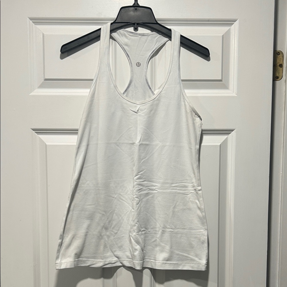 Lululemon Athletica White Tank Top